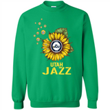 Utah Jazz Basketball Sunflower