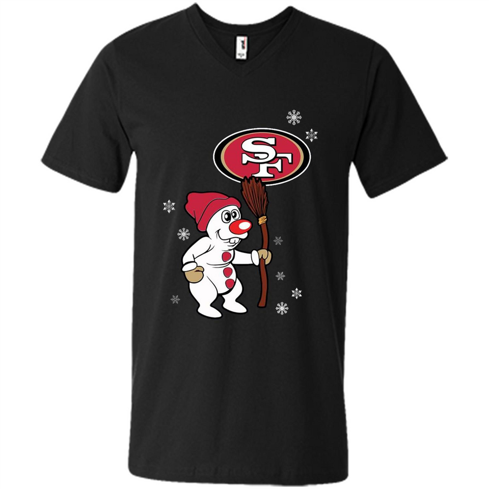 San Francisco 49ers Snowman