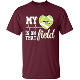 Seattle Seahawks Football My Heart is on that Field - Shirt