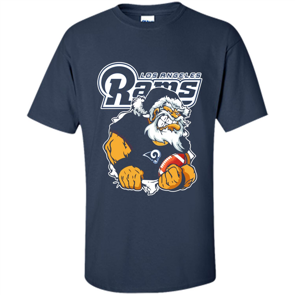 Grumpy Santa Claus Los Angeles Rams Football Team PINGPONG