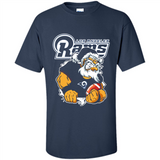Grumpy Santa Claus Los Angeles Rams Football Team PINGPONG