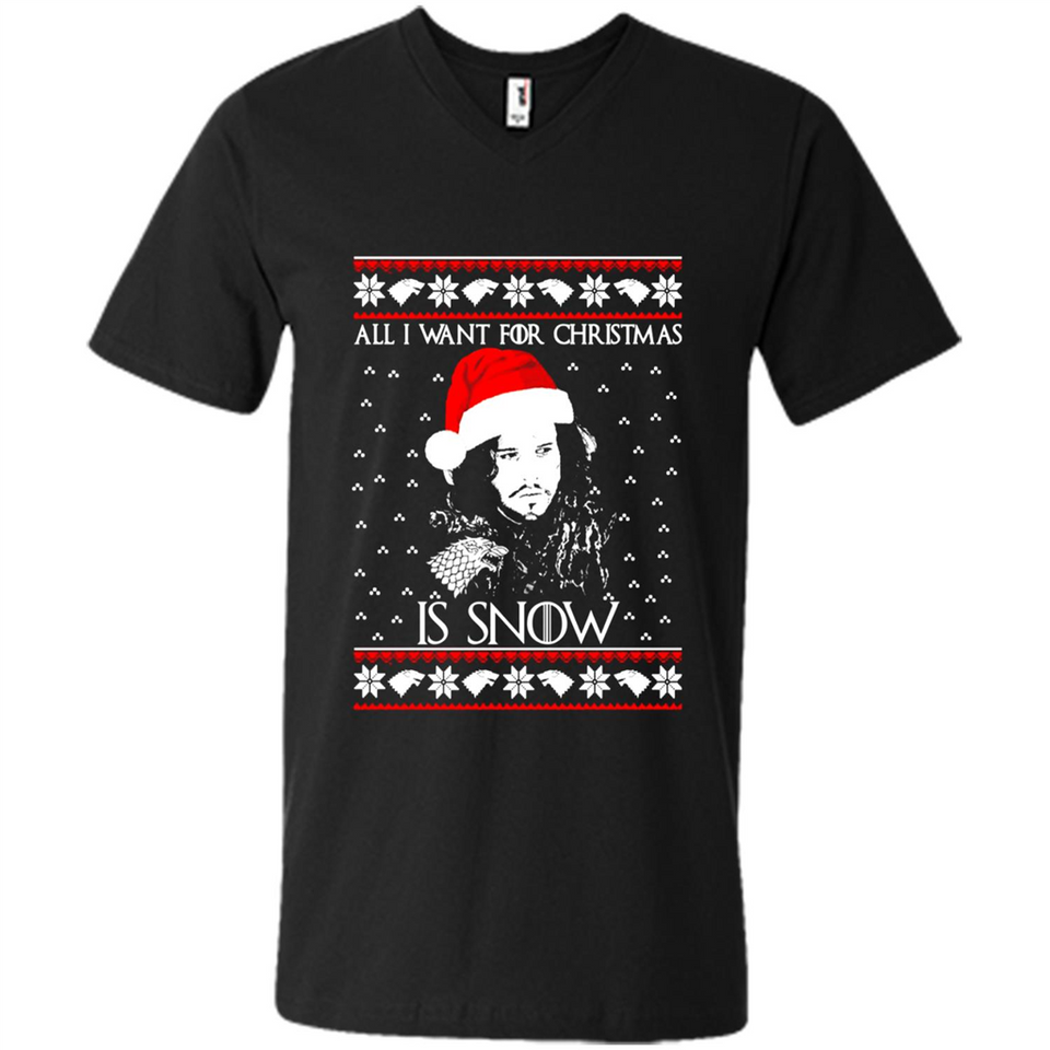 All I Want for Christmas is Snow ugly sweater PINGPONG