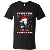 All I Want for Christmas is Snow ugly sweater PINGPONG