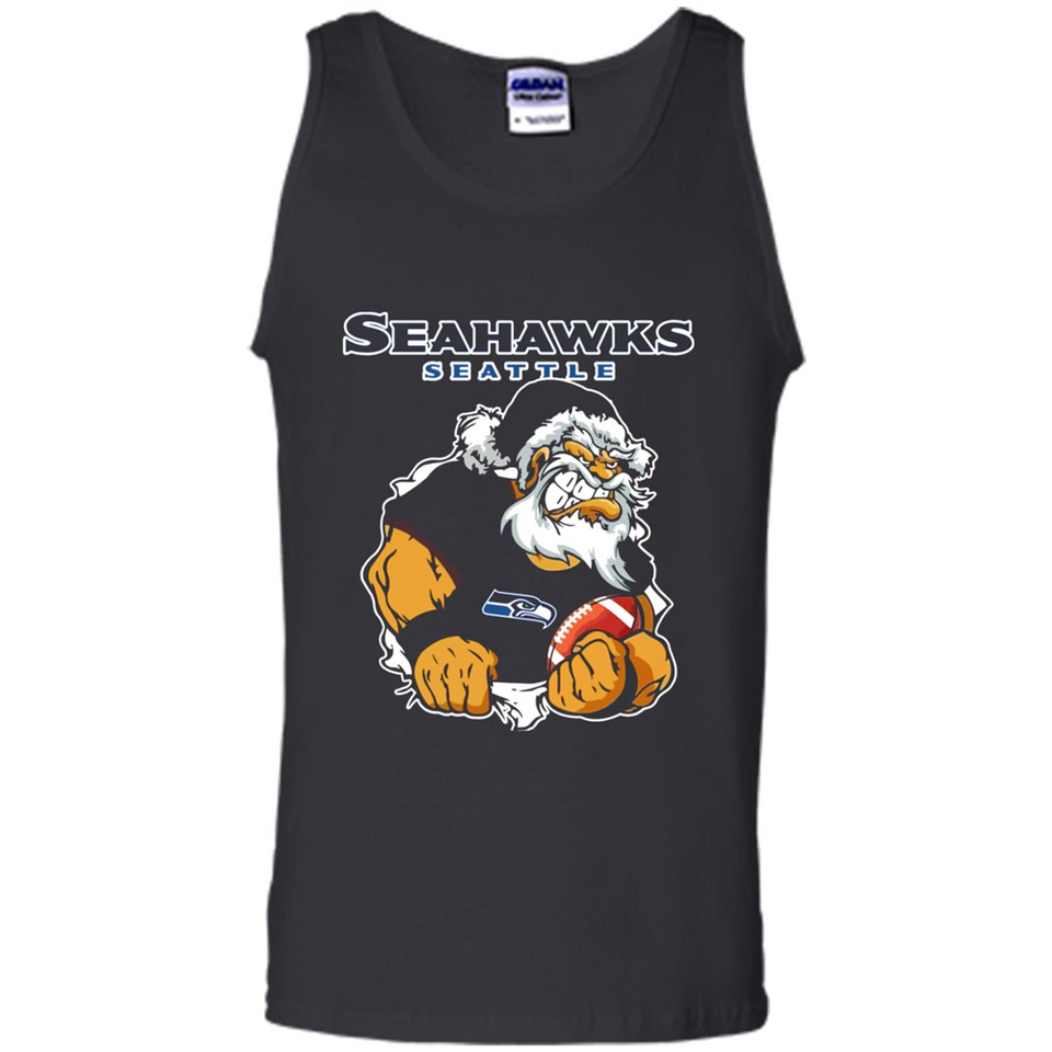 Grumpy Santa Claus Seahawks Seattle Football Team PINGPONG