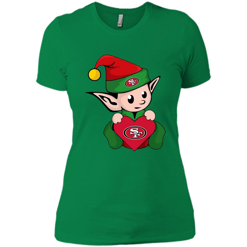 San Francisco 49ers ELF Elves Grinch Santa Claus