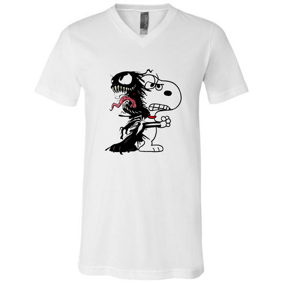Venom Snoopy MERCHCUTE - Canvas Unisex V-Neck