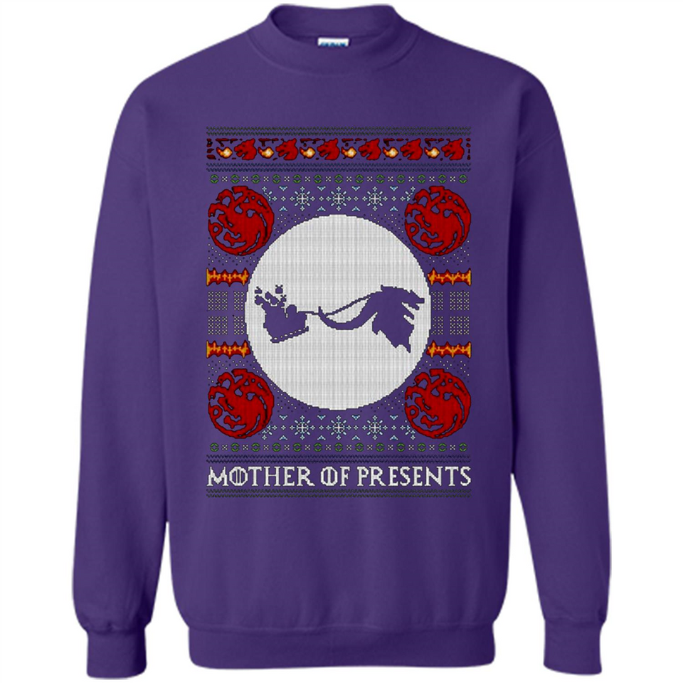 Mother Of Presents – Game of Thrones ugly christmas Sweatshirt PINGPONG
