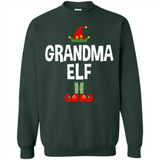 Grandma Elf Shirt -Family Matching Christmas Pajamas - Sweatshirt