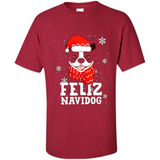 Feliz Navidog Boston Terrier Dog Ugly Xmas Sweater PING PONG