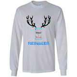 Busch Reinbeer Funny Beer Reindeer Christmas Sweatshirt - Long Sleeve T-Shirt