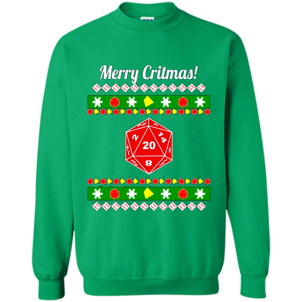 Merry Critmas ugly sweater PINGPONG