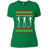Ho Ho Ho Santa's Helpers Christmas - Ladies' Boyfriend T-Shirt