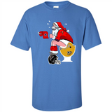 Tampa Bay Buccaneers Santa Claus Toilet