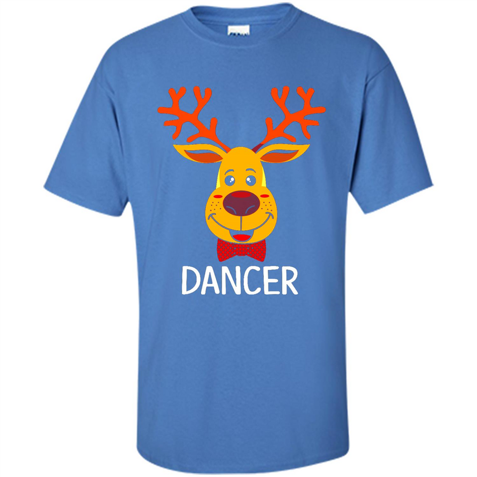 Dancer Santa Claus Funny Xmas Holiday T-Shirt - Shirt
