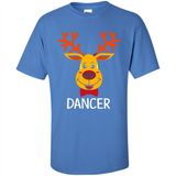 Dancer Santa Claus Funny Xmas Holiday T-Shirt - Shirt