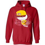 Jack Skellington The Nightmare Before Christmas-Packers Football - Hoodie