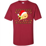 TACO Santa Hat Ugly Christmas shirt Ladies' Boyfriend