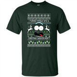 RICK AND MORTY-I TURNED MYSELF INTO A CHRISTMAS SWEATER MORTY UGLY XMAS SWEATER