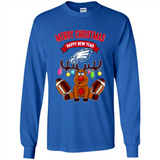 Philadelphia Eagles NFL Reindeer Funny Merry Christmas And Happy New Year