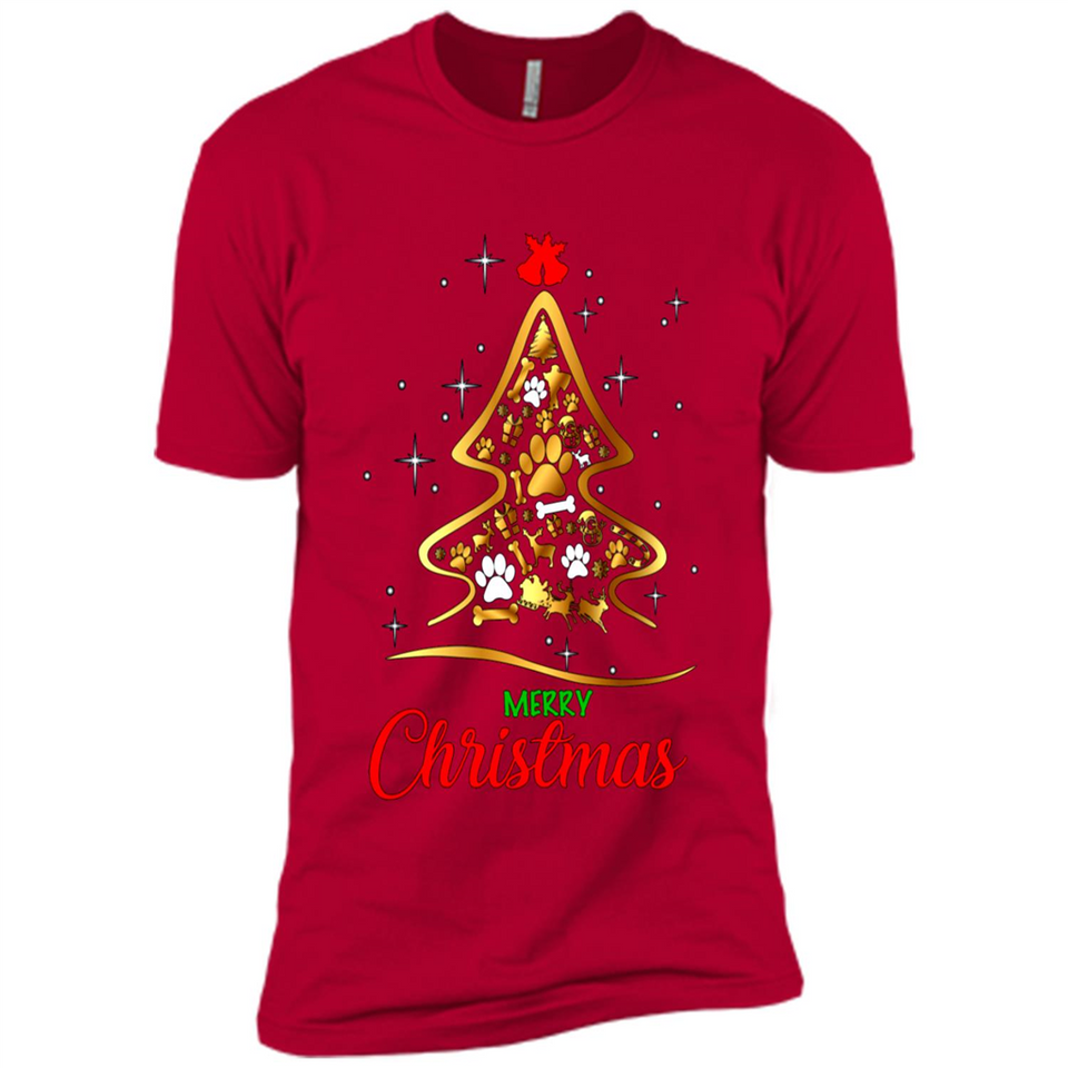 Merry Christmas Dogs Christmas Tree PING PONG