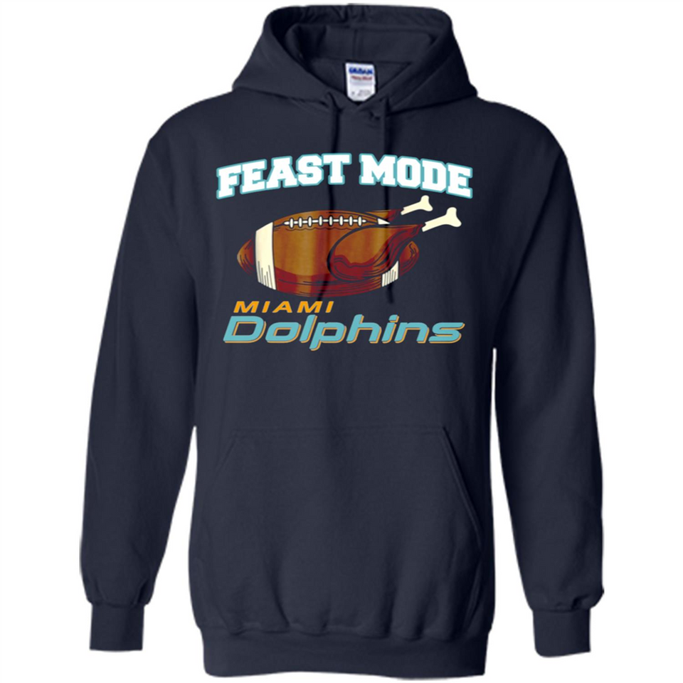 Feast Mode Dolphins Shirt - Miami Turkey Thanksgiving