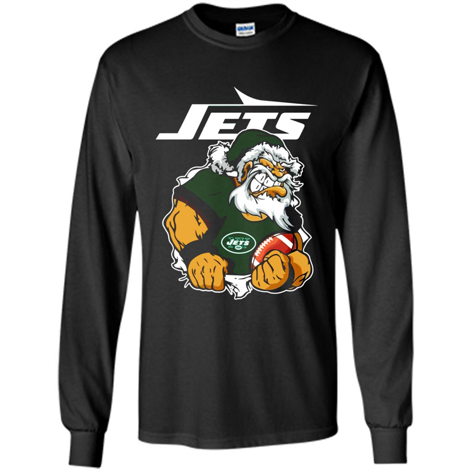 Grumpy Santa Claus Jets Football Team PINGPONG