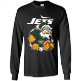 Grumpy Santa Claus Jets Football Team PINGPONG