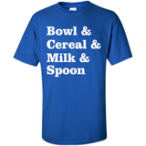 Tasty Cereal Recipe Bowl Milk Spoon
