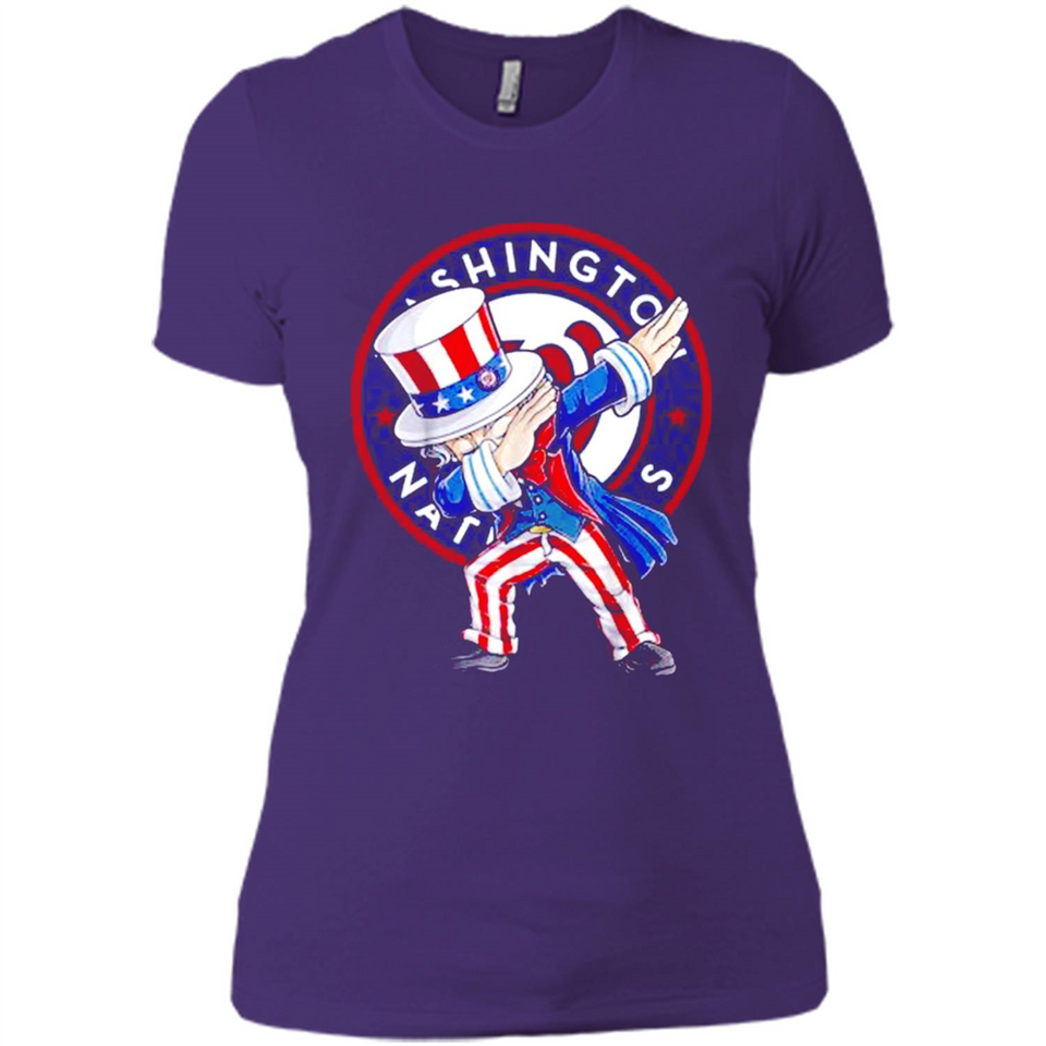 MLB WASHINGTON NATIONALS UNCLE SAM DABBING INDEPENDENCE DAY
