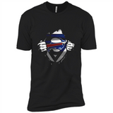 Buffalo Bills And Superman Fans - Premium Short Sleeve T-Shirt