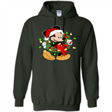 Disney Mickey Mouse Christmas Lights Sweatshirt - Hoodie
