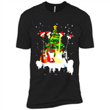 Santa Hat Electric Guitar Classical Guitar Christmas shirt Ladies' Boyfriend