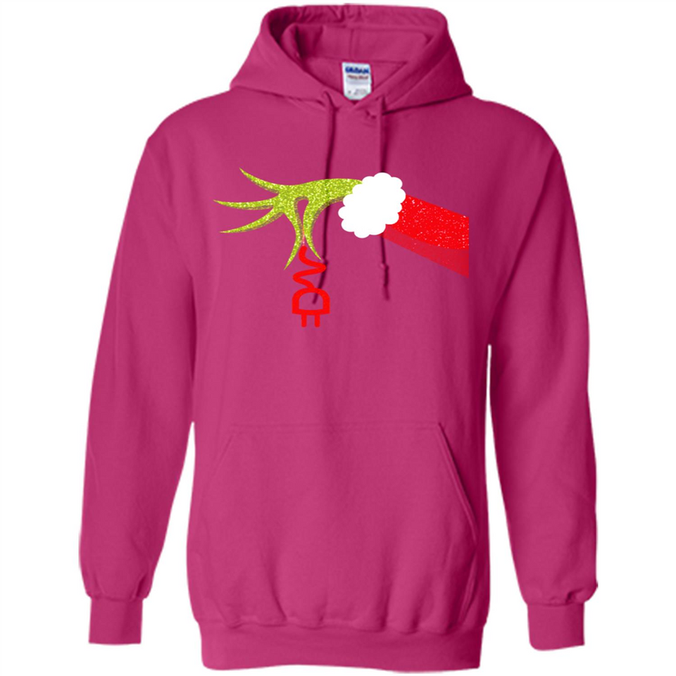 Funny Grinch Hand Holding Electrician Ornament Christmas PING PONG