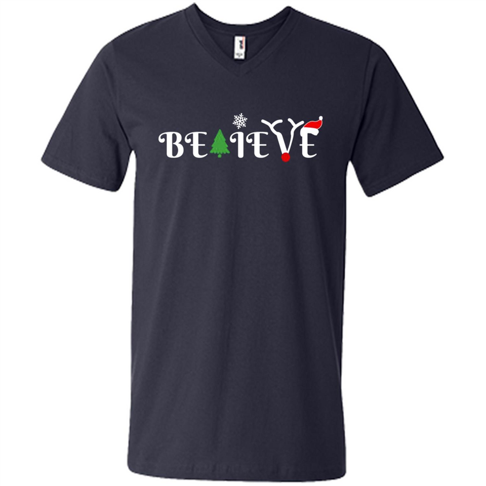 Believe in Christmas - Men's V-Neck