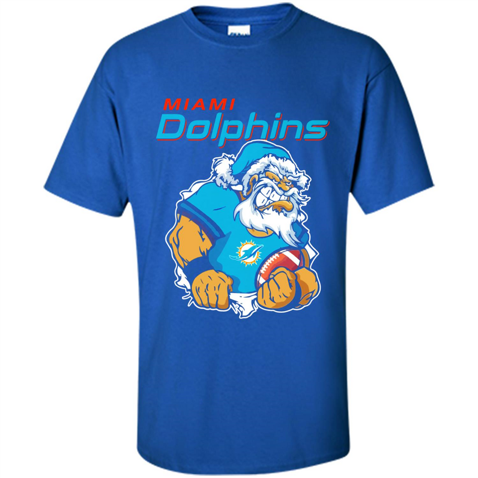Grumpy Santa Claus Miami Dolphins Football Team PINGPONG