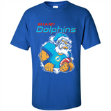 Grumpy Santa Claus Miami Dolphins Football Team PINGPONG