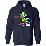 Los Angeles Rams Toilet Grinch Santa Claus Football Fan PINGPONG