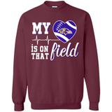 Baltimore Ravens Football My Heart is on that Field - Sweatshirt