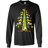 Tractor Car Christmas Tree T-shirt For Drivers