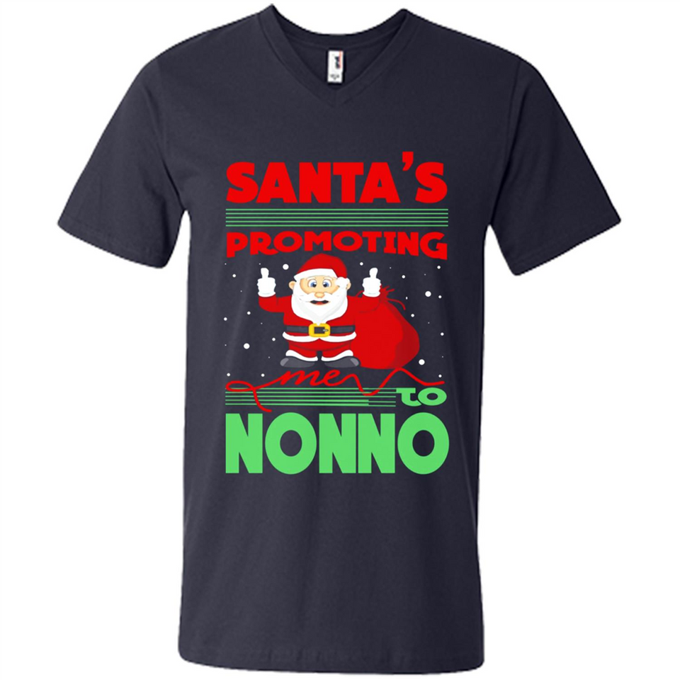 Santa's Promoting Me To Nonno - Men's V-Neck