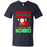 Santa's Promoting Me To Nonno - Men's V-Neck