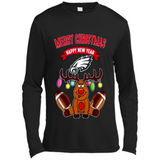 Philadelphia Eagles NFL Reindeer Funny Merry Christmas And Happy New Year