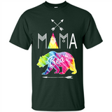 Mama Bear Shirt Tie Dye Family Vacation & Camping Tee - Shirt