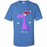 Funny Christmas Unicorn in Santa Hat - Shirt