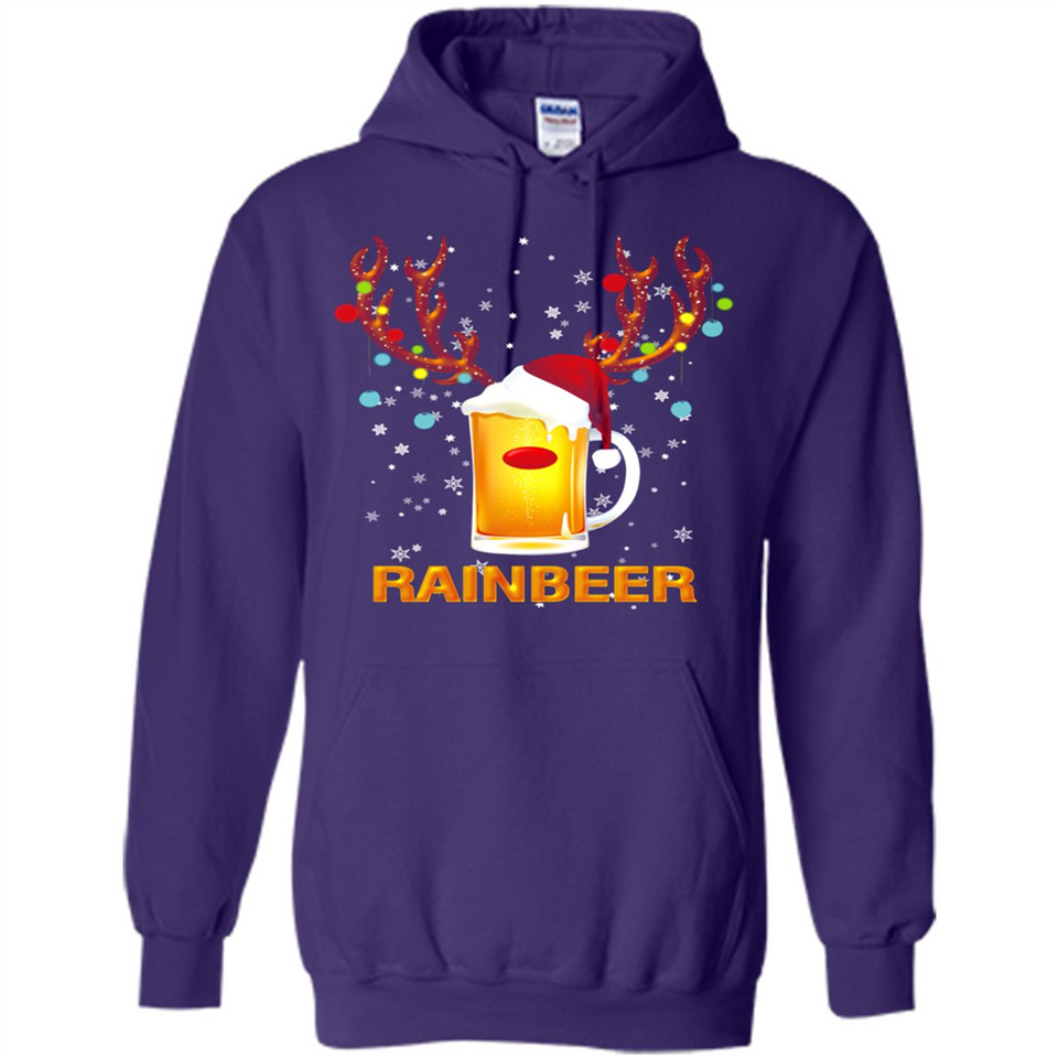 Rainbeer Funny Reindeer Beer Lover