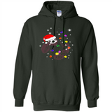Cute Christmas Choloepus Sloth Santa Led Light Mug - Hoodie