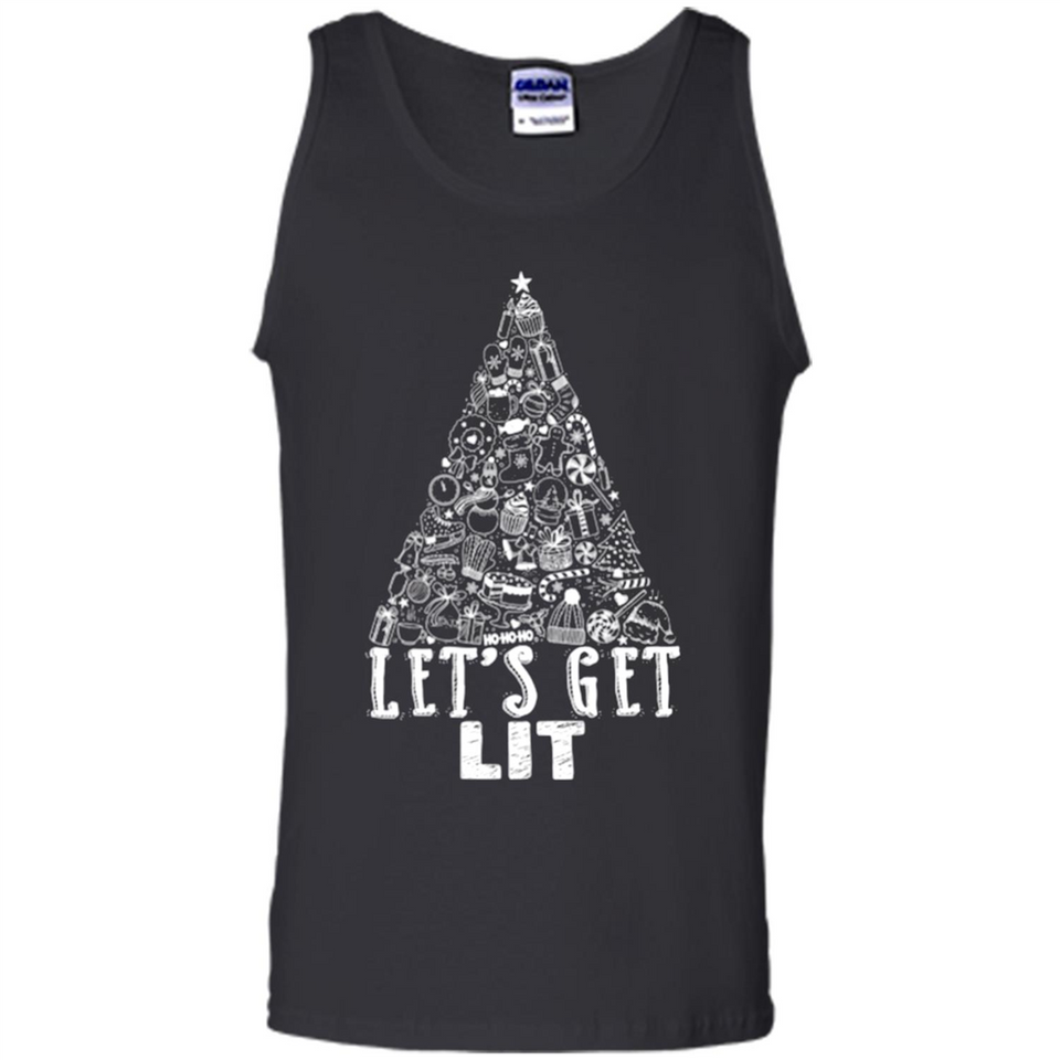 Let's Get Lit - Funny Christmas Tree