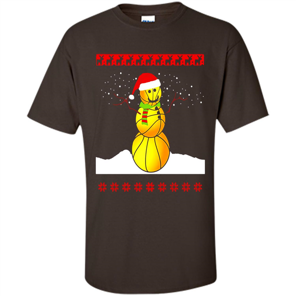 Basketball Santa Funny Christmas - Shirt