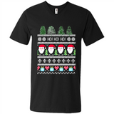 Ugly Merry Christmas Tree Santa Snowflakes
