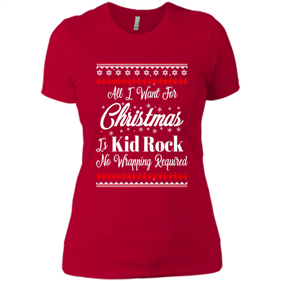 All I want for Christmas is kid rock no wrapping required sweater PINGPONG
